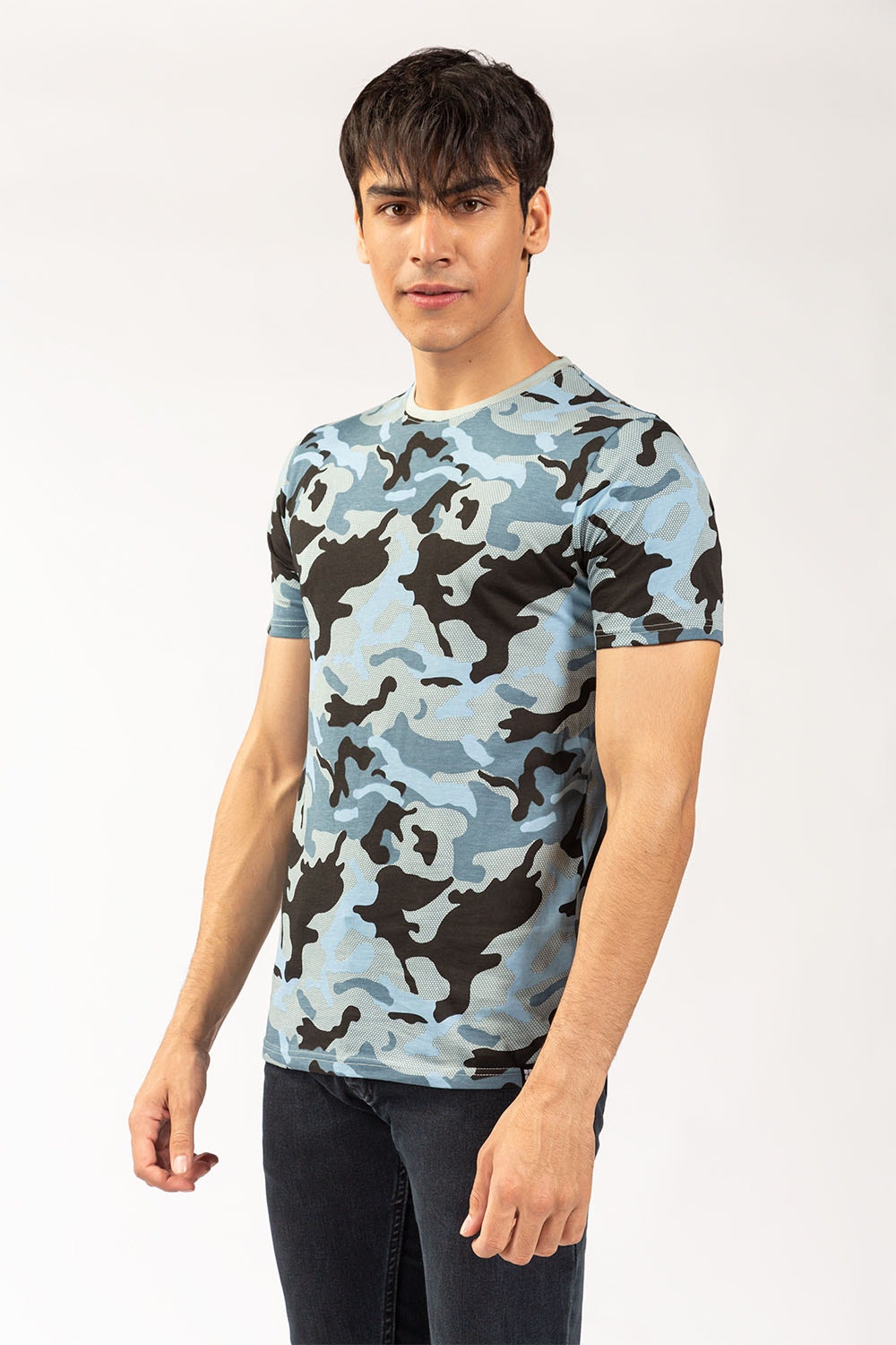 Printed Grey T-shirt JCN-PRINT-01-02