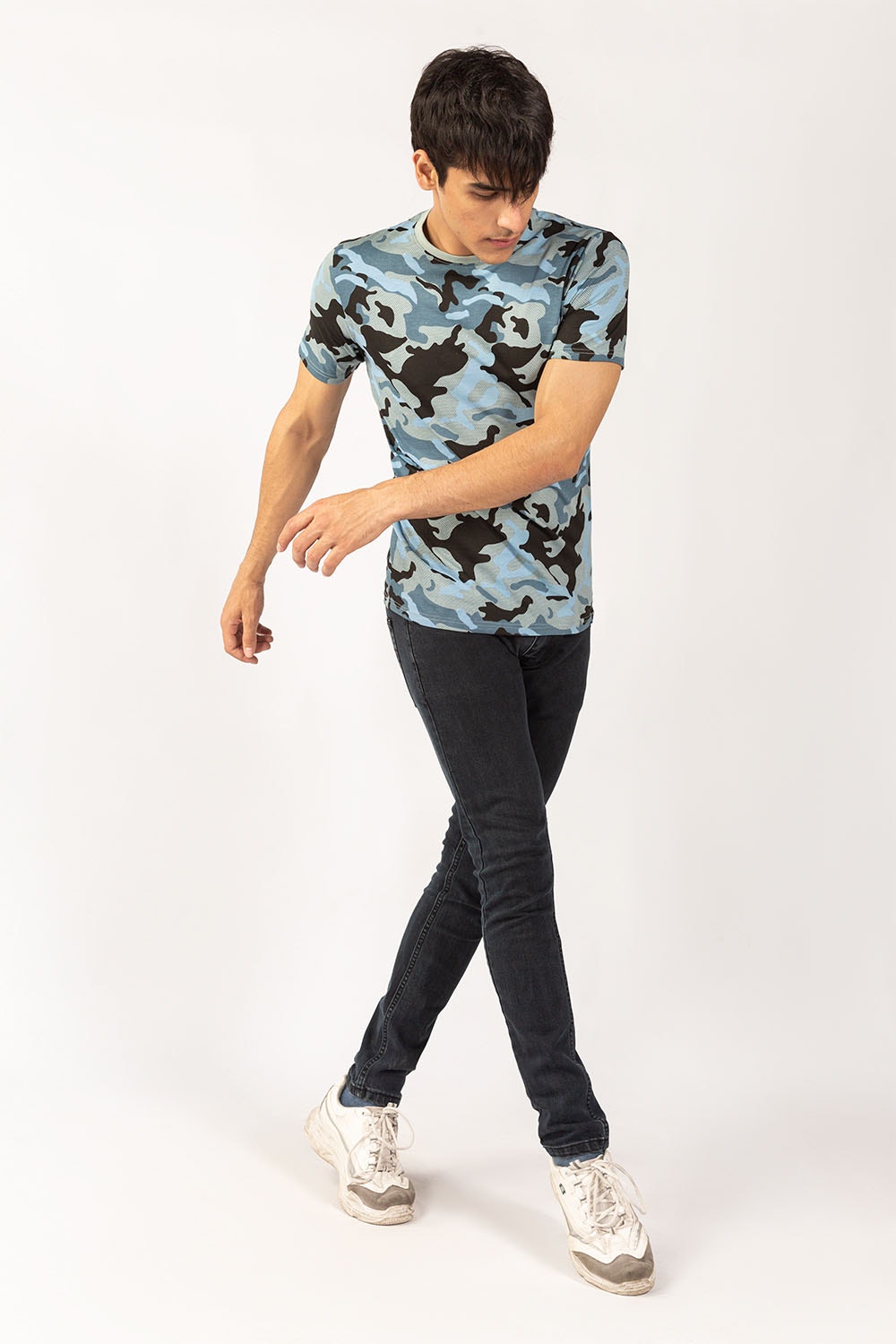 Printed Grey T-shirt JCN-PRINT-01-02