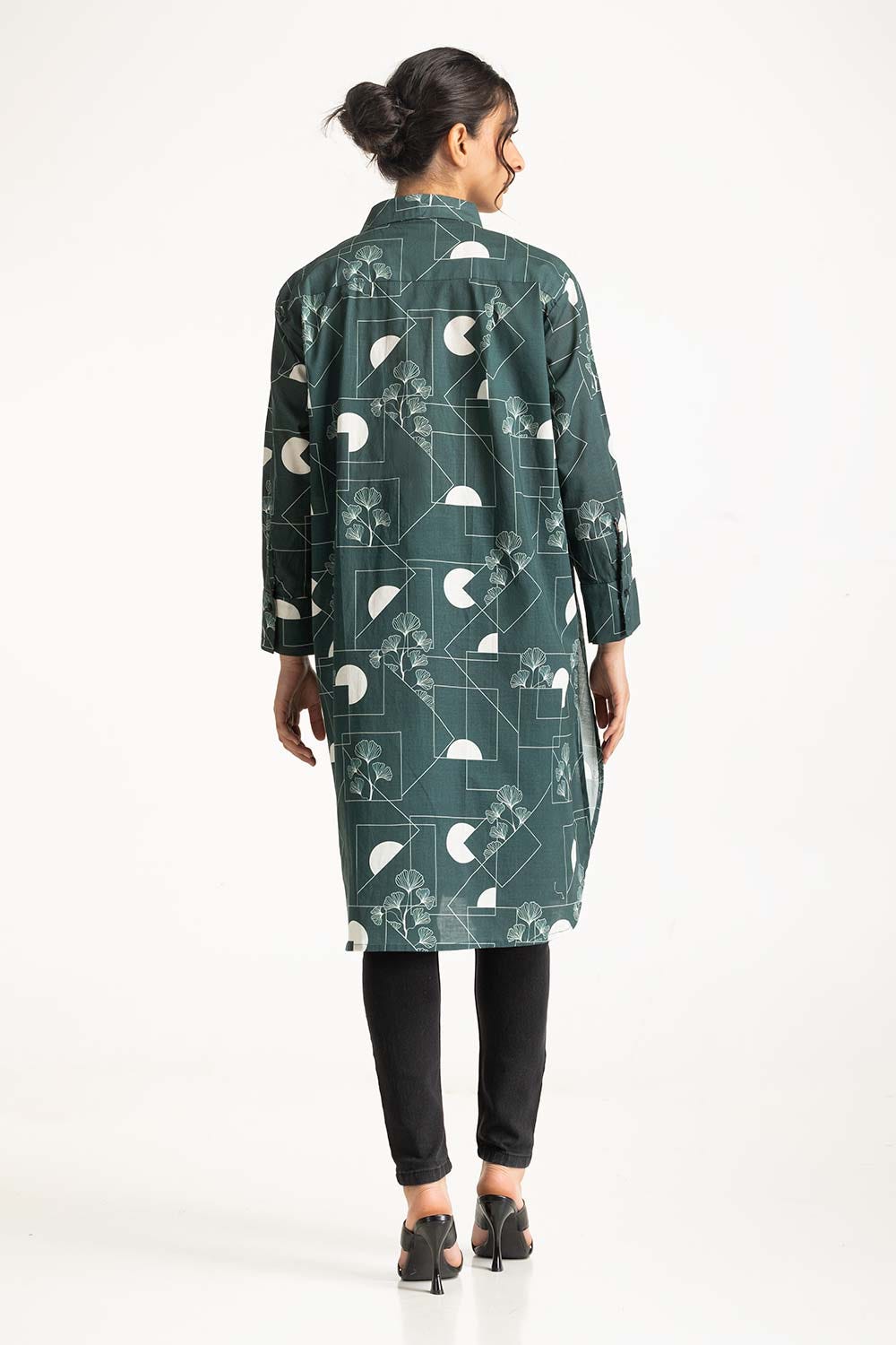 Printed tunic dress WM-DRS-SS24-028