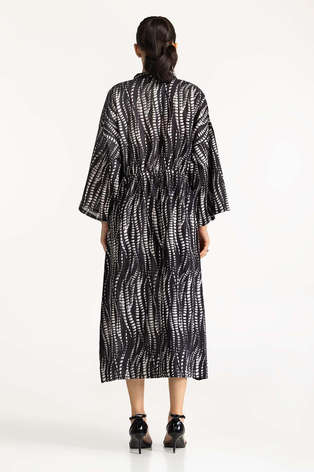 Printed V-Neck Dress WM-DRS-SS24-025