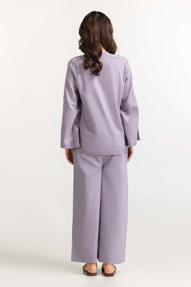 Purple Basic Blouse WM-BLS23-010