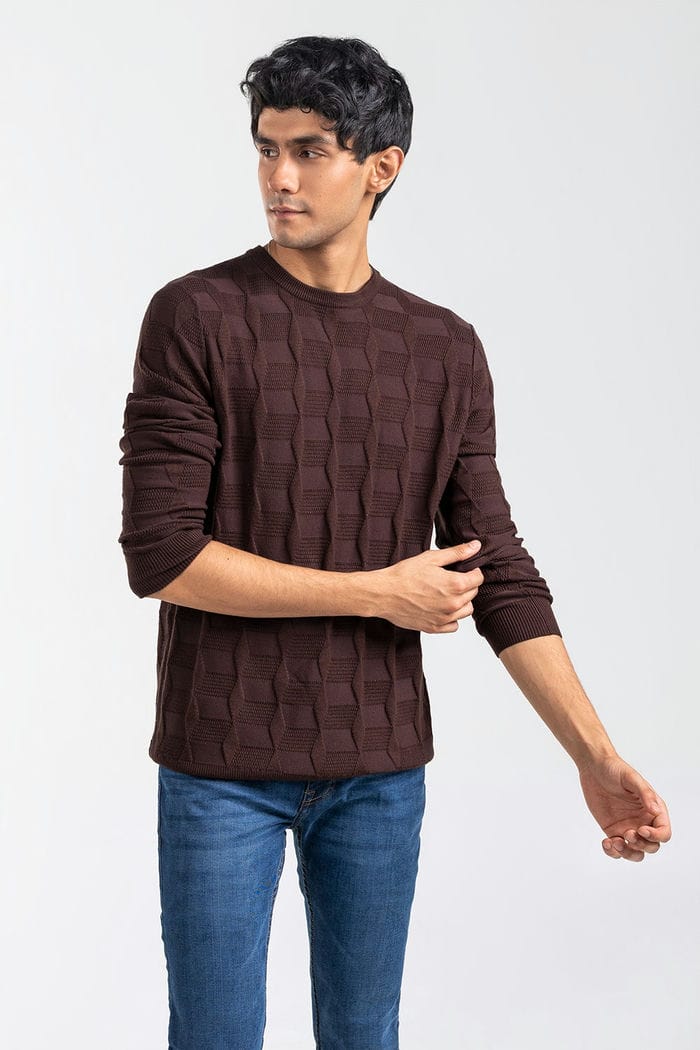 Purple Fashion Sweater FS-SWT-VPN-FD-423-01