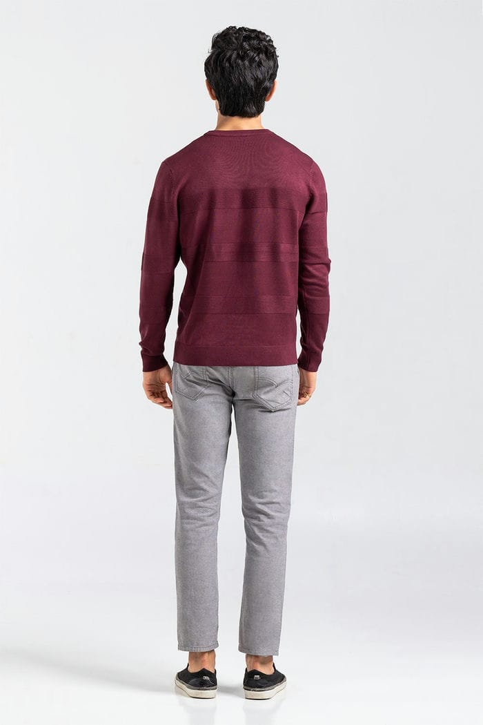 Purple Fashion Sweater FS-SWT-VPN-FD-444-02