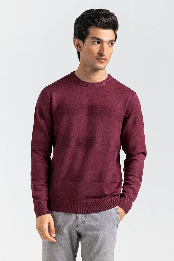 Purple Fashion Sweater FS-SWT-VPN-FD-444-02