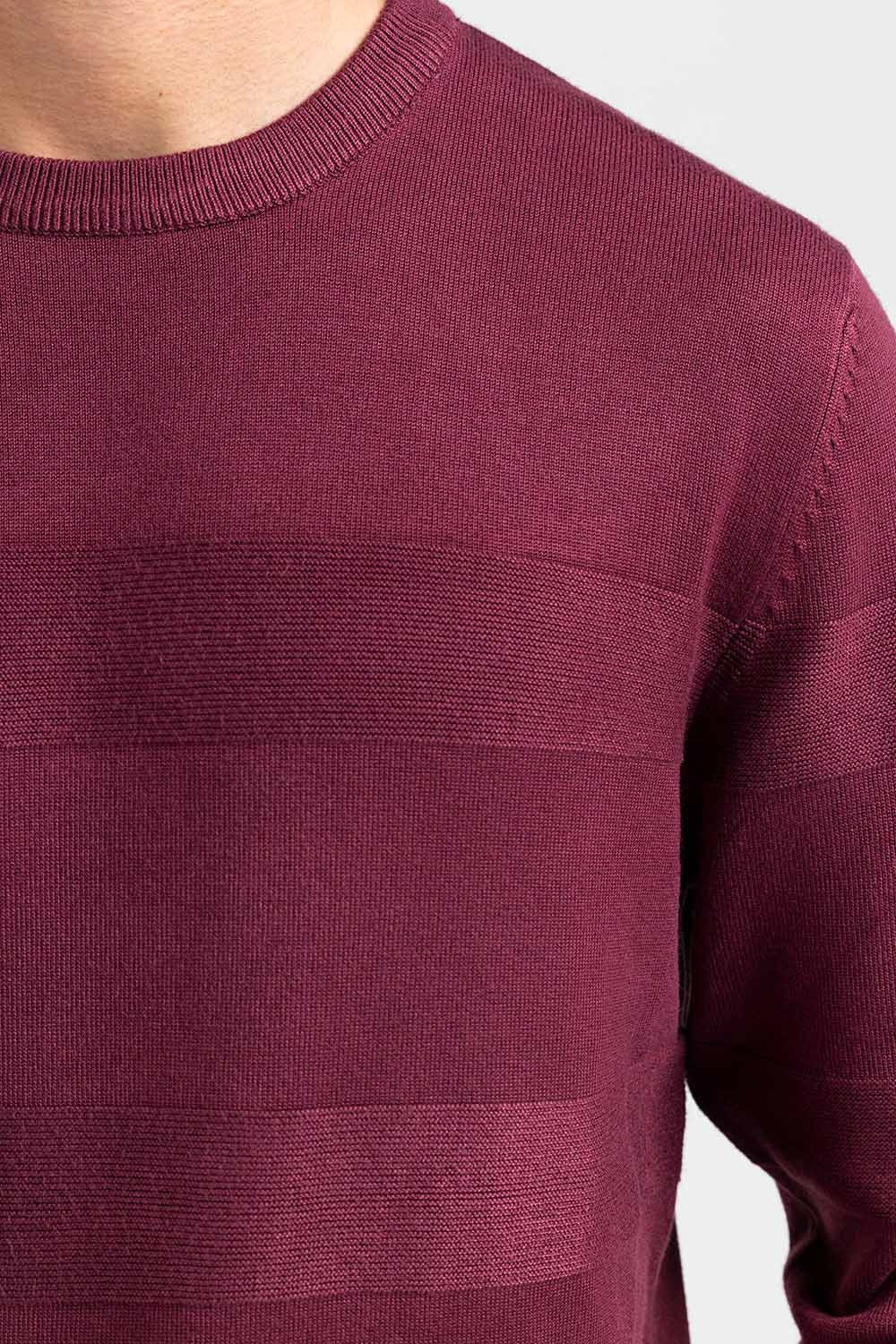 Purple Fashion Sweater FS-SWT-VPN-FD-444-02