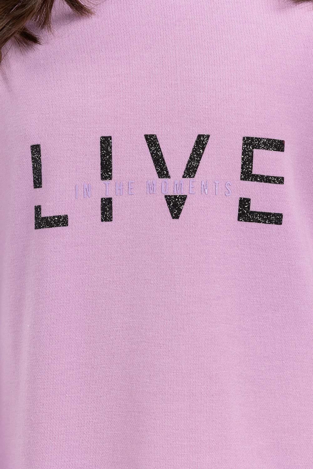 Junior Girl Purple Hoodie 224-412-048