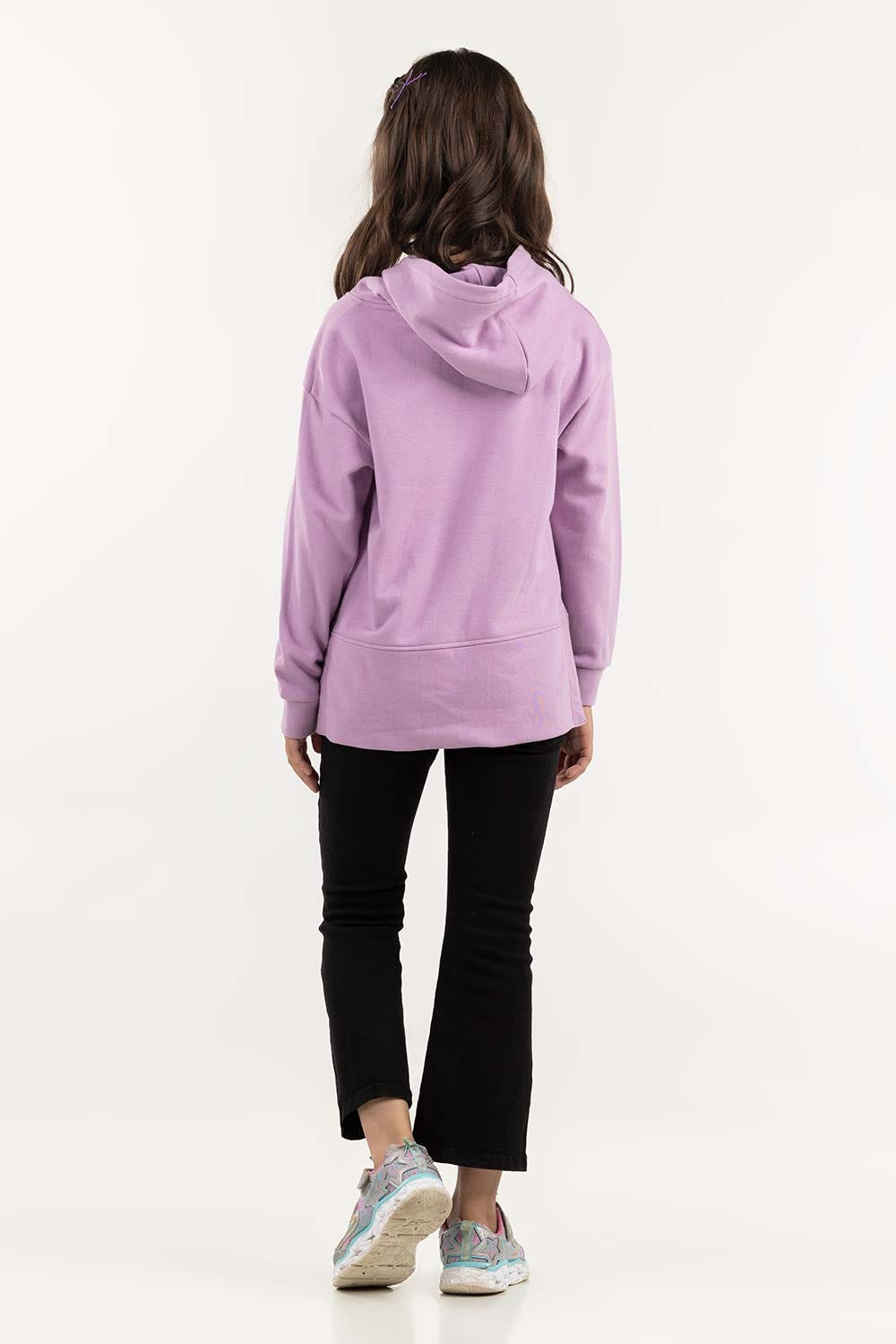 Junior Girl Purple Hoodie 224-412-048