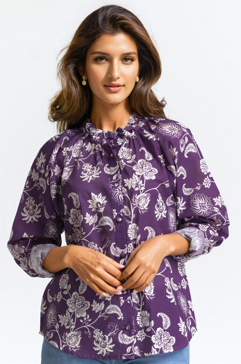 Purple Shirt WM-CS-SS24-034