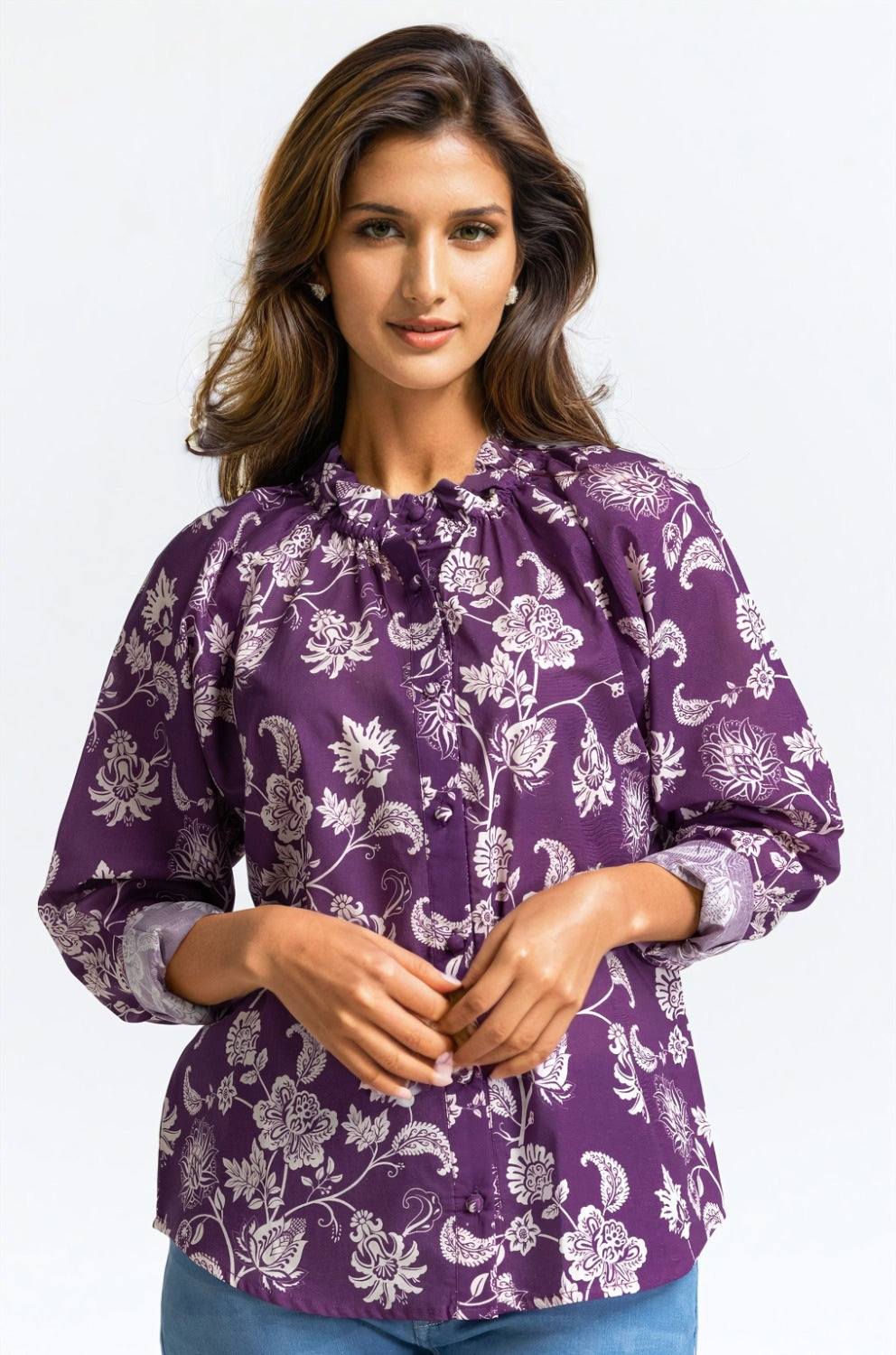 Purple Shirt WM-CS-SS24-034