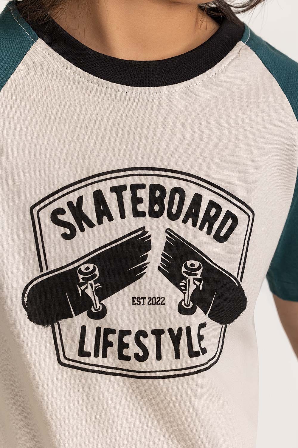 Raglan Crew Neck Tee TB-TS-SS24-036