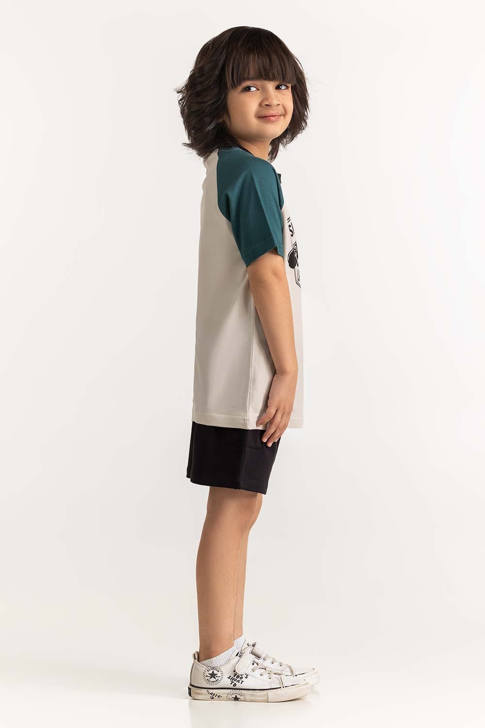 Raglan Crew Neck Tee TB-TS-SS24-036