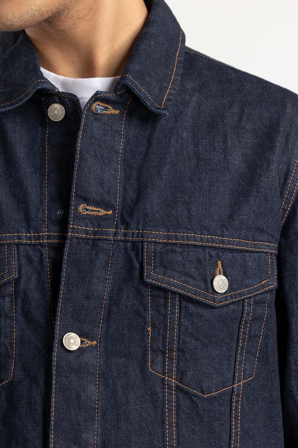 Raw Wash Denim Jacket 224-110-027