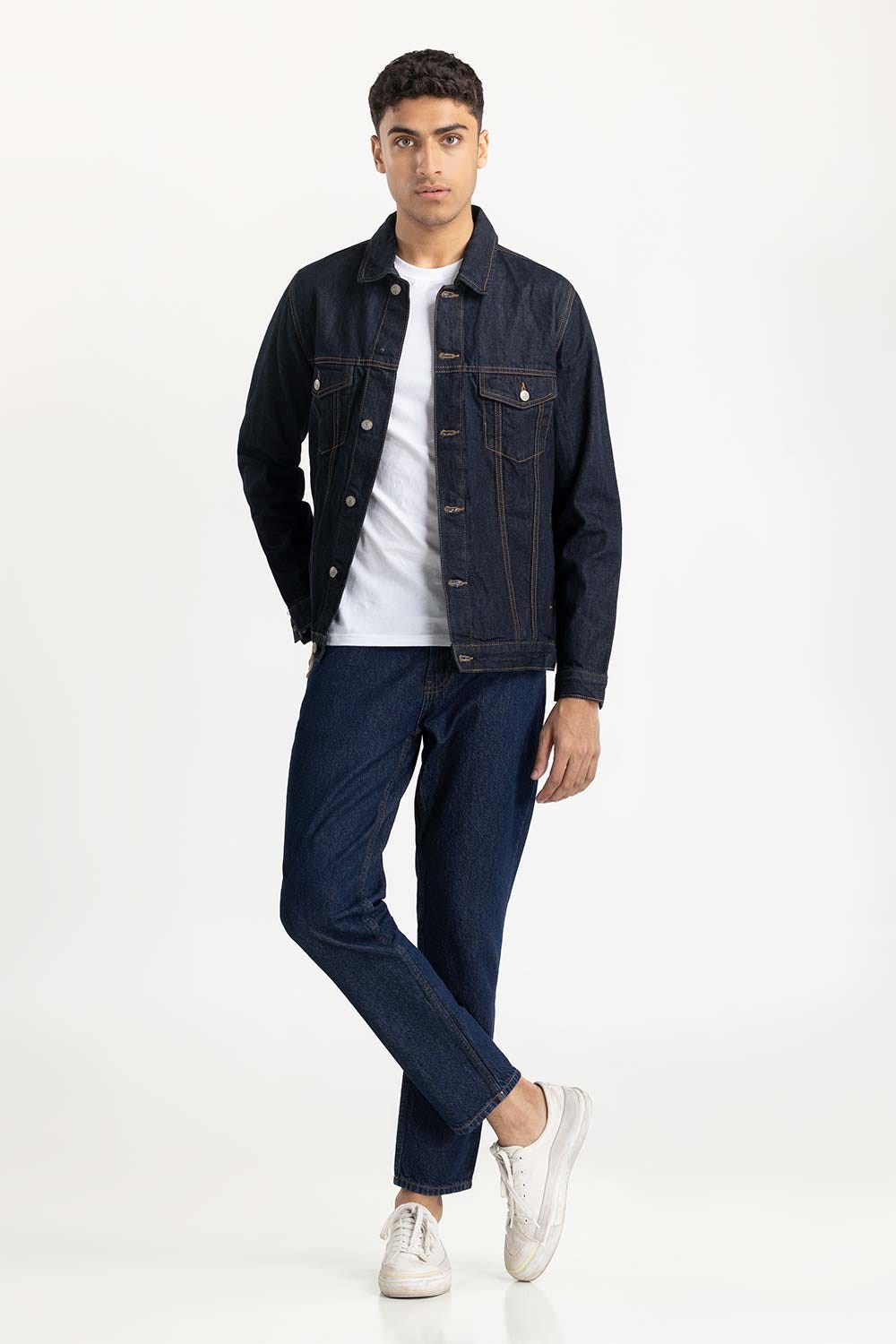 Raw Wash Denim Jacket 224-110-027