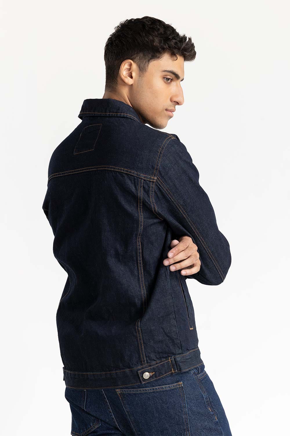 Raw Wash Denim Jacket 224-110-027