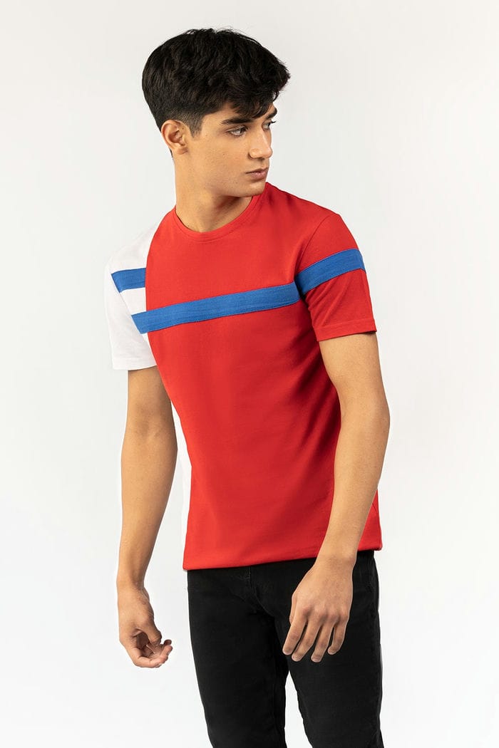 Red-Blue Urban T-Shirt PK-CN-URB-D01