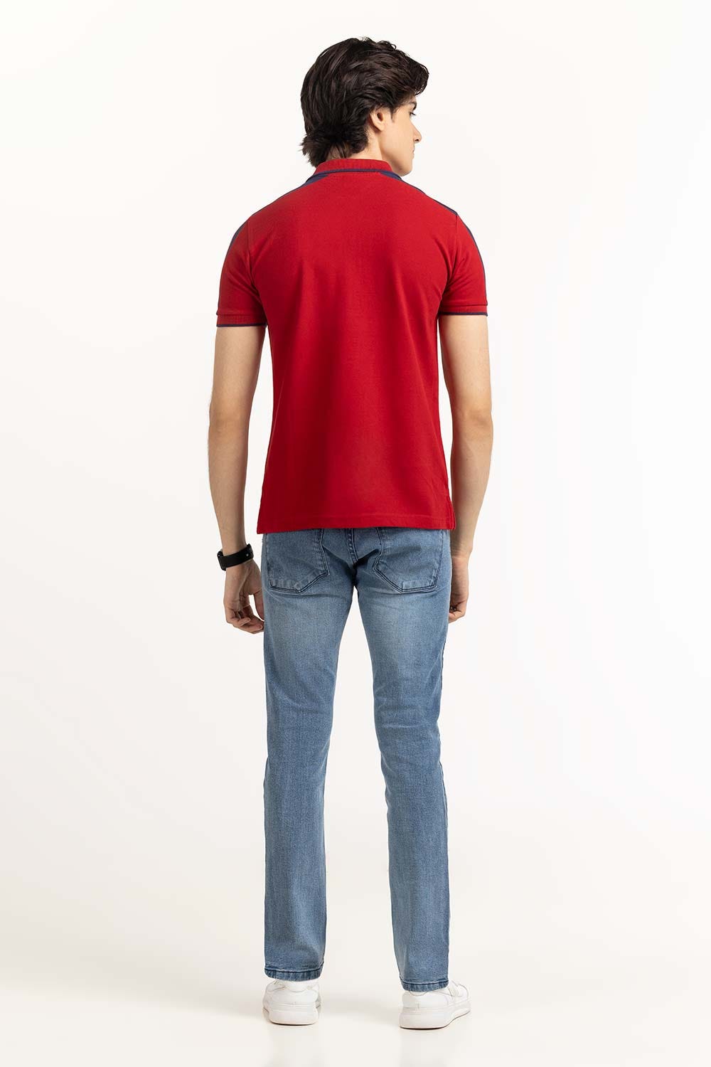 Red Basic Polo PS-FPK23-021