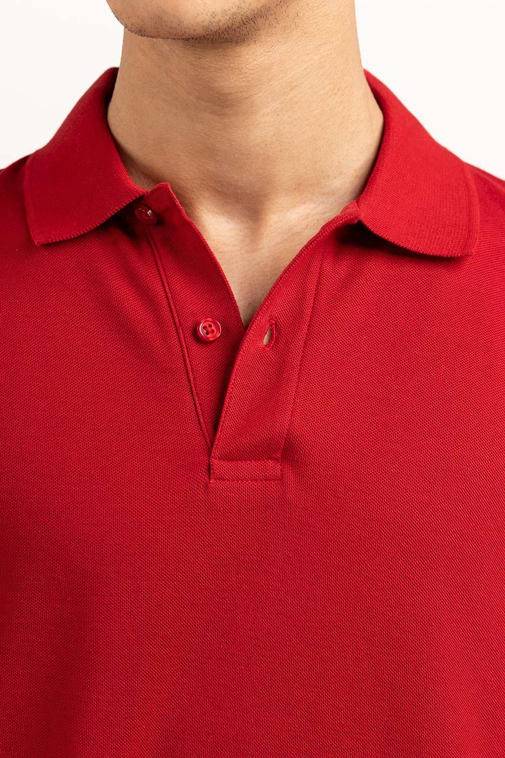 Red Basic Polo PS-SIGPK23-232