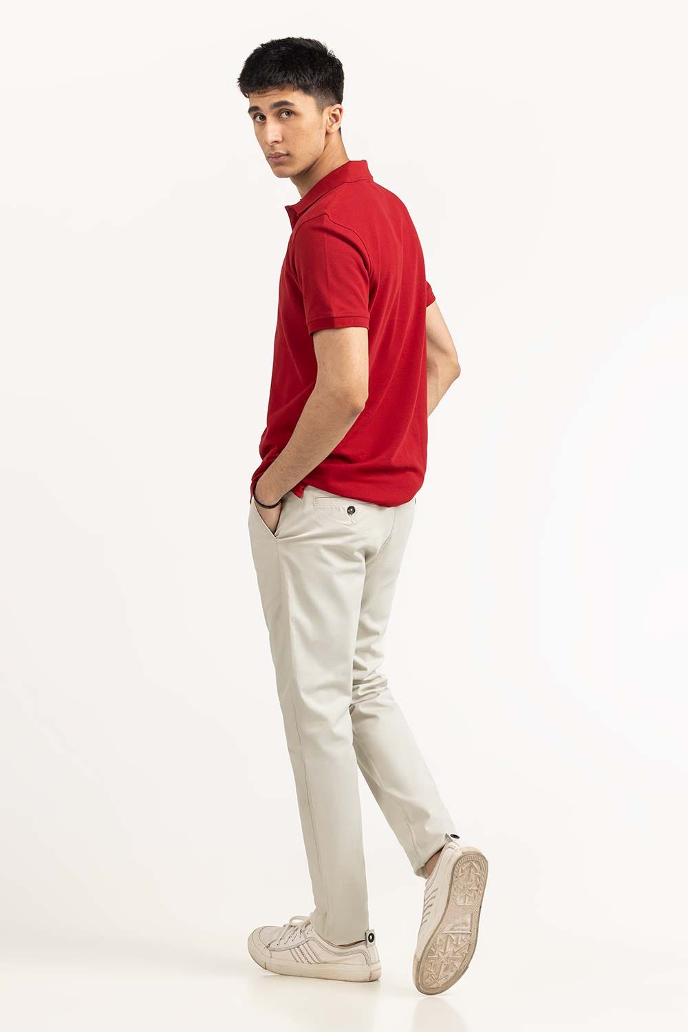 Red Basic Polo PS-SIGPK23-232
