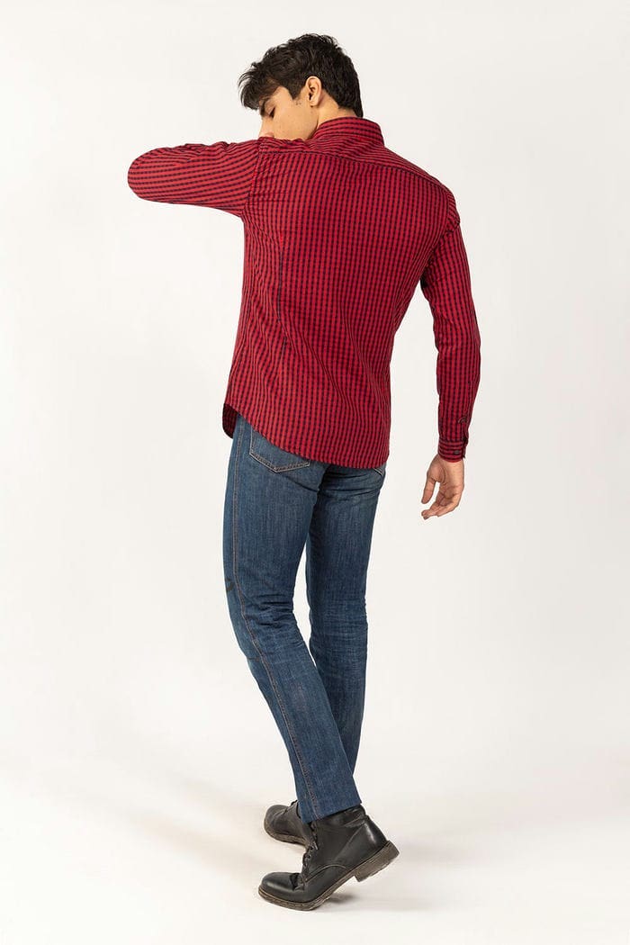 Red Casual Shirt CM-YD-2854 CS