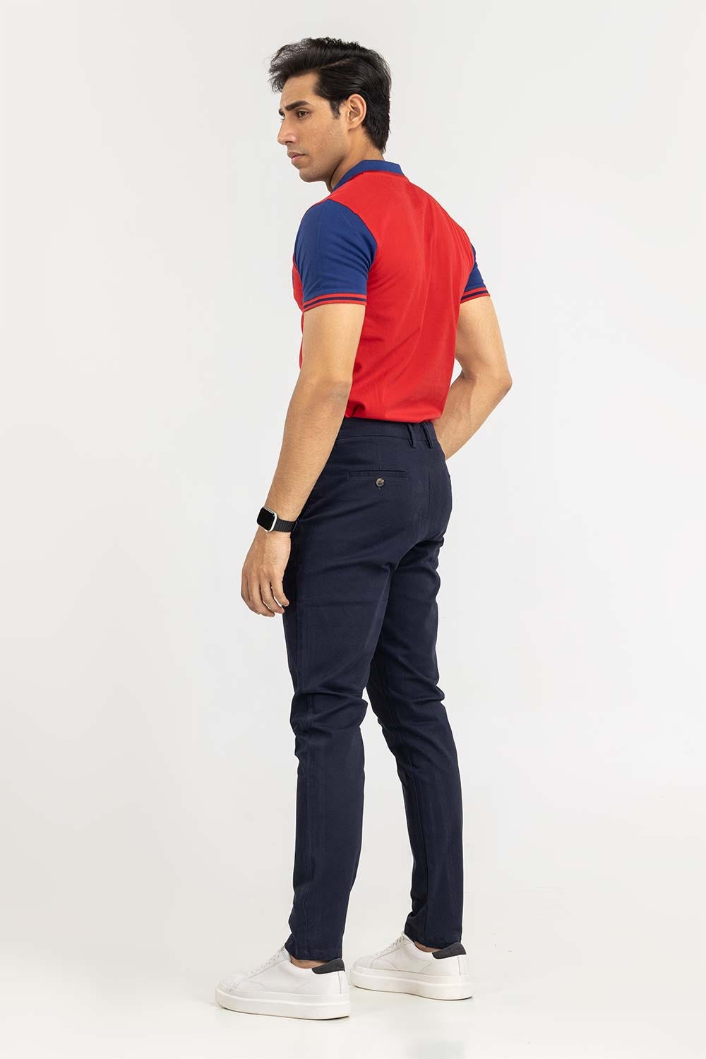 Red Fashion Polo PS-FPK22-047