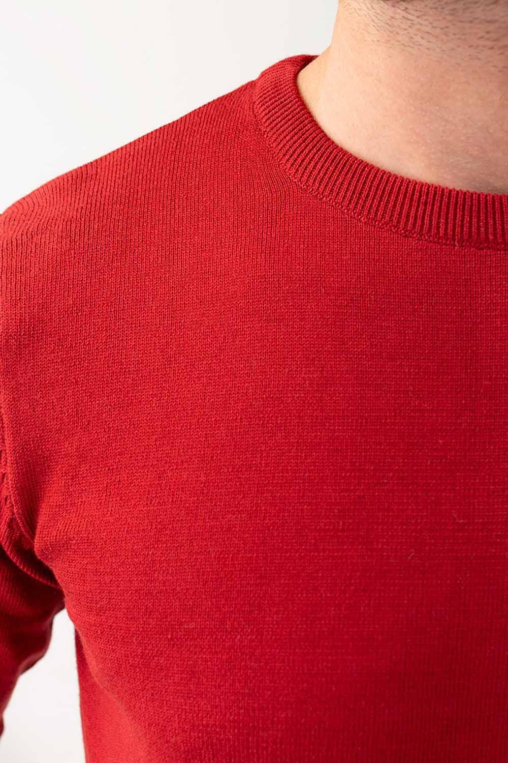 Maroon Fashion Sweater FS-SWT-D32-03