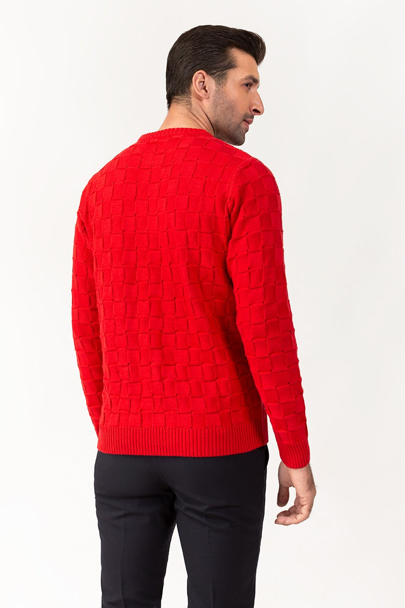 Red Fashion Sweater FS-SWT-FD-249-01