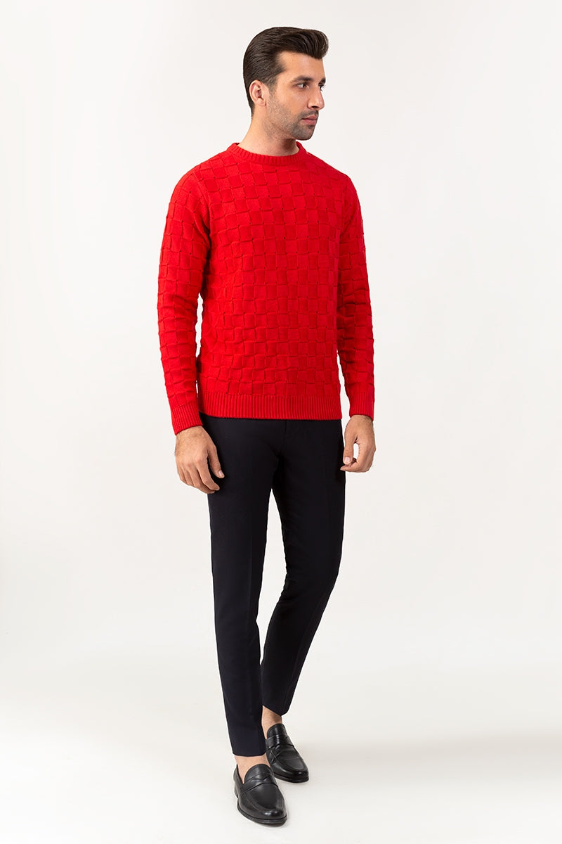 Red Fashion Sweater FS-SWT-FD-249-01