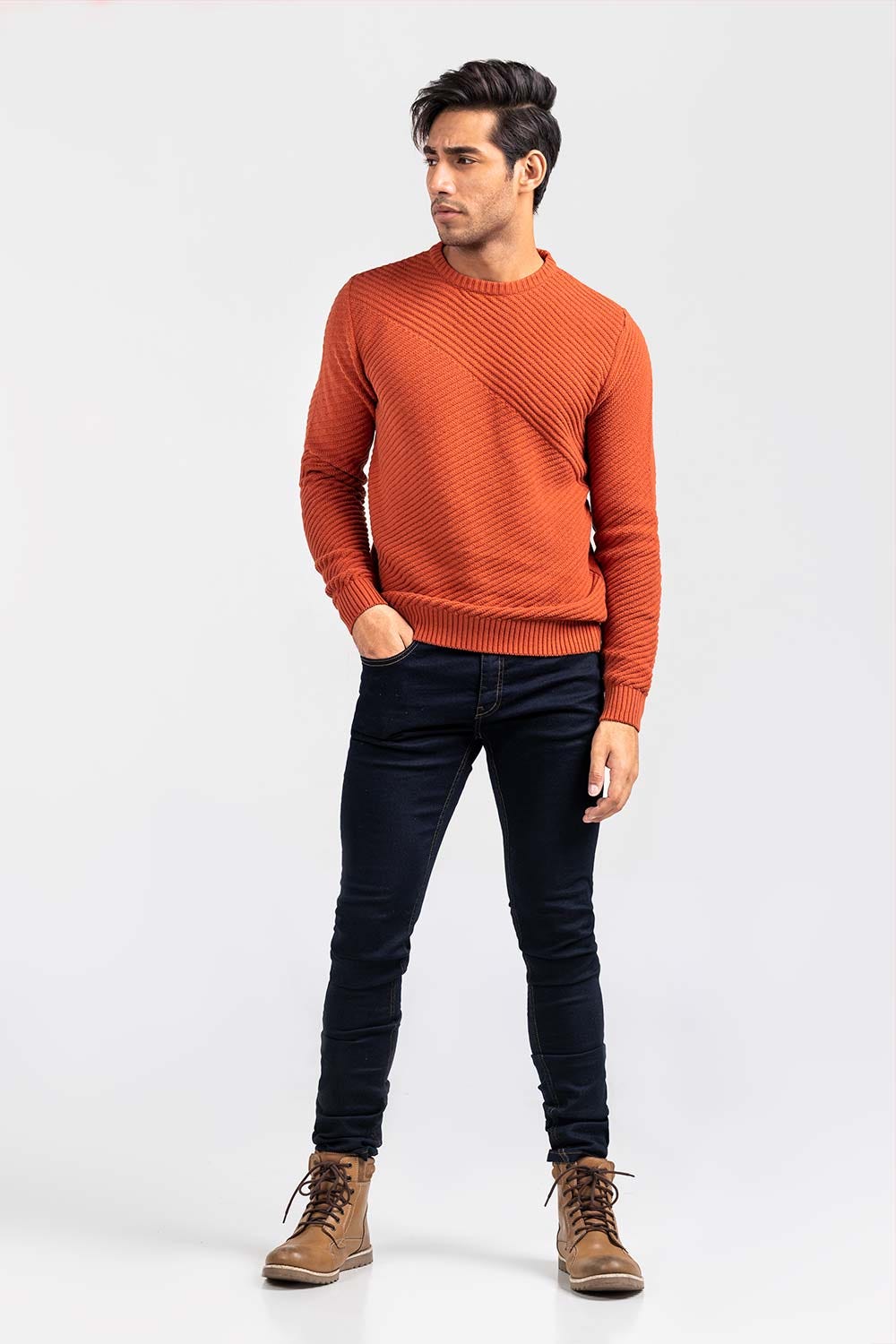 Red Fashion Sweater FS-SWT-FD-358-01