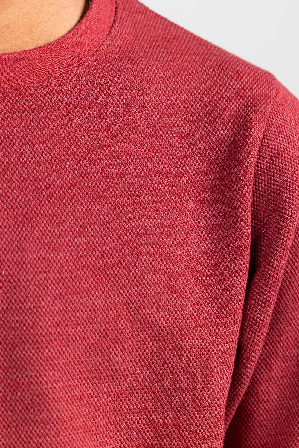 Red Fashion Sweatshirt JKT-MSS-D28-02