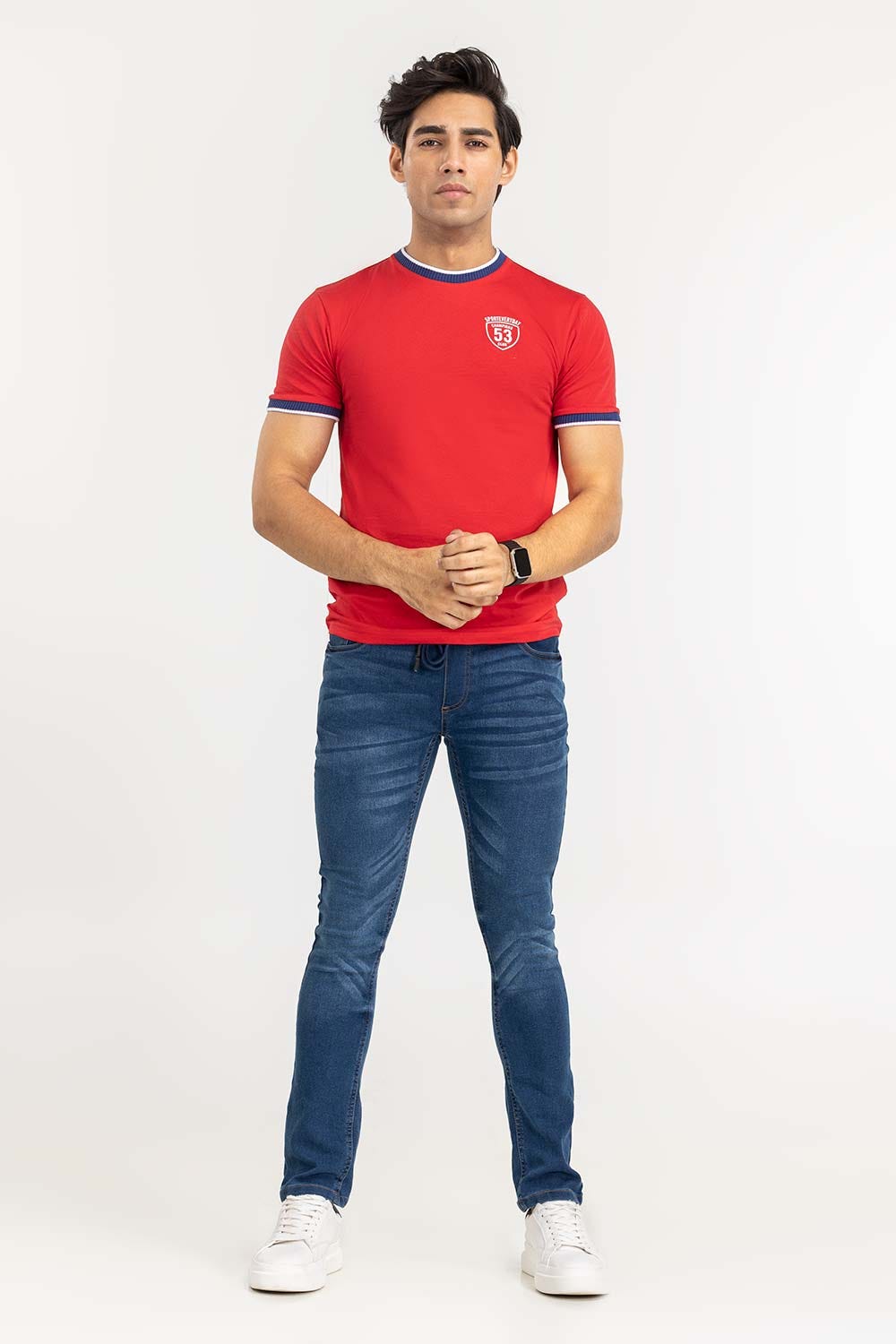 Red Fashion Tees TS-FSJ22-054