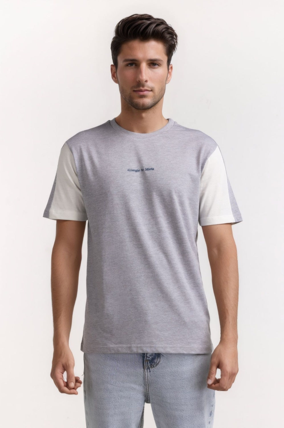 Regular Fit Shoulder Panel Tee TS-CNSJ24-180