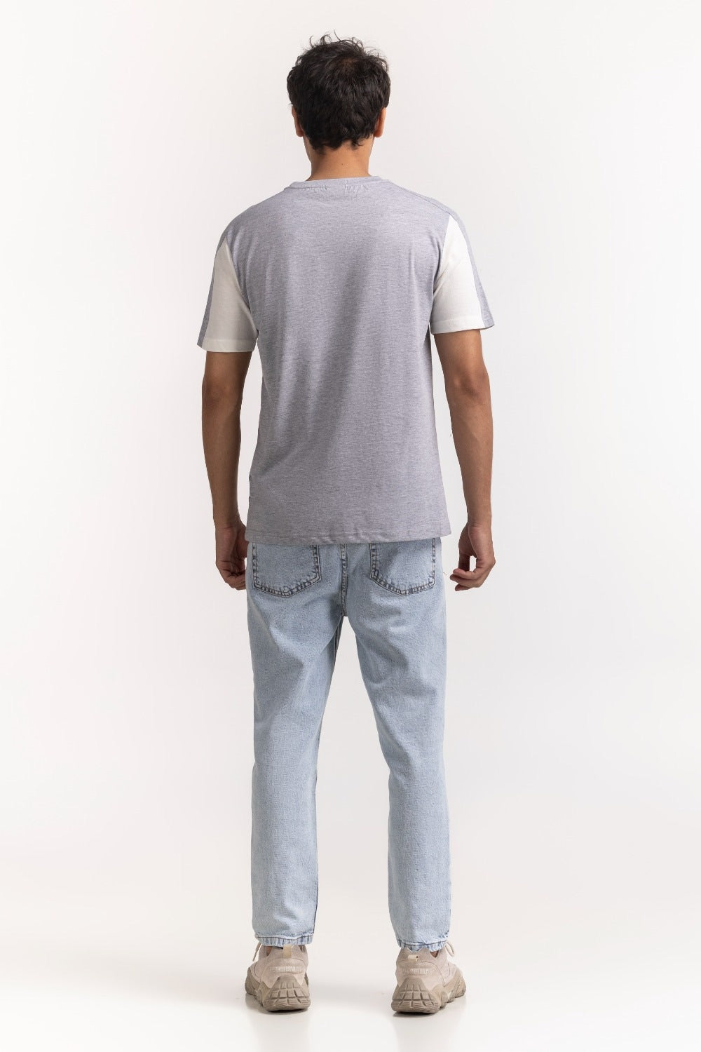 Regular Fit Shoulder Panel Tee TS-CNSJ24-180