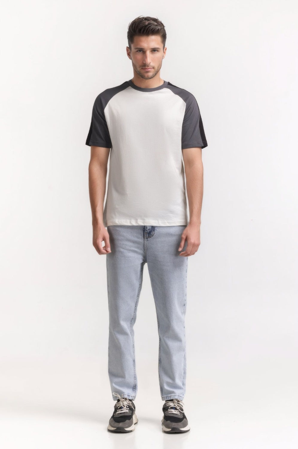 Regular Fit Tri Blocking Tee TS-CNSJ24-124