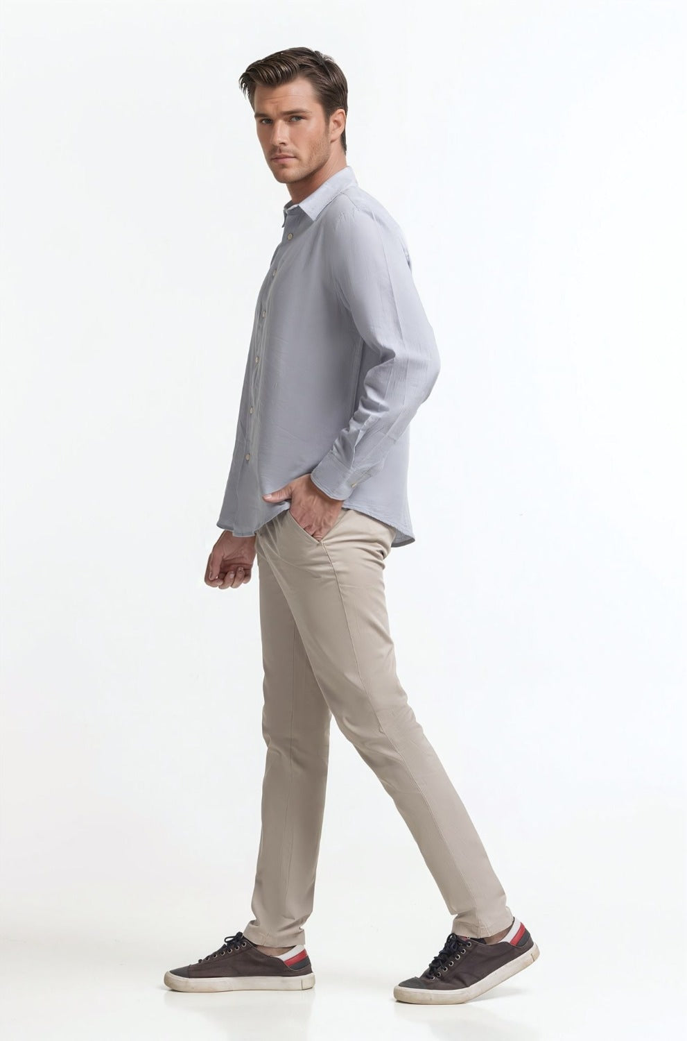 Relax Fit Casual Shirt MN-CS-SS24-017