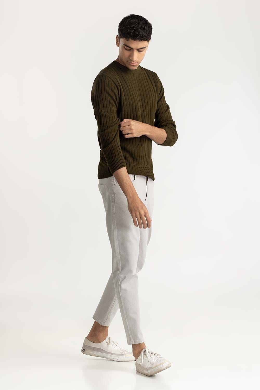 Ribbed Sweater 224-111-023