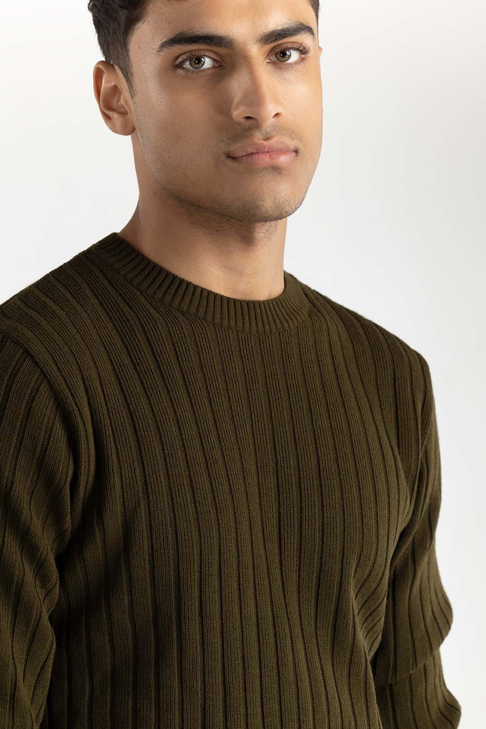 Ribbed Sweater 224-111-023