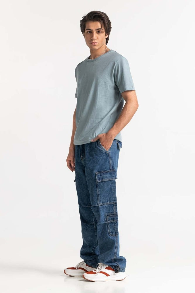 Rival Blue Basic Comfort Tee TS-CNSJ24-053