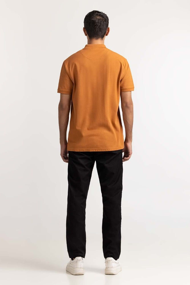 Roasted Pecan Signature Polo PS-SIGPK24-009