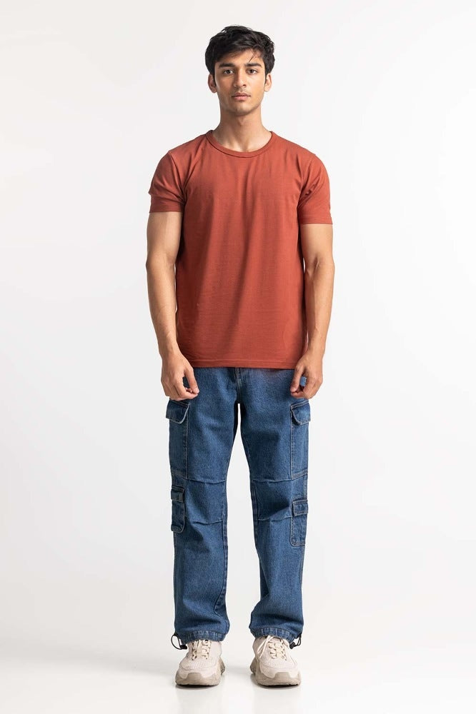 Roasted Russet Comfort Tee TS-CNSJ24-057