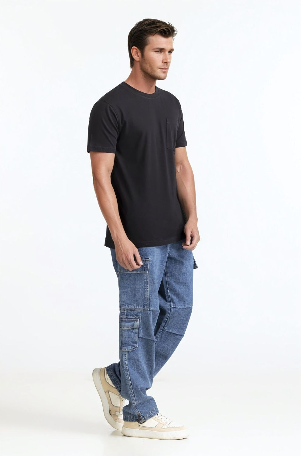 Roll-Edge Tee TS-CNSJ24-135
