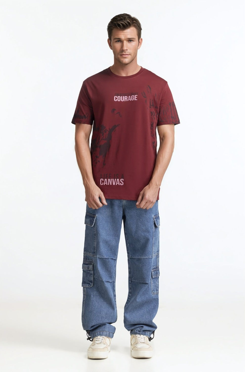 Roll-Edge Tee TS-CNSJ24-200