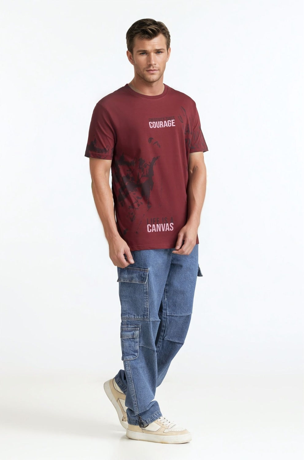 Roll-Edge Tee TS-CNSJ24-200