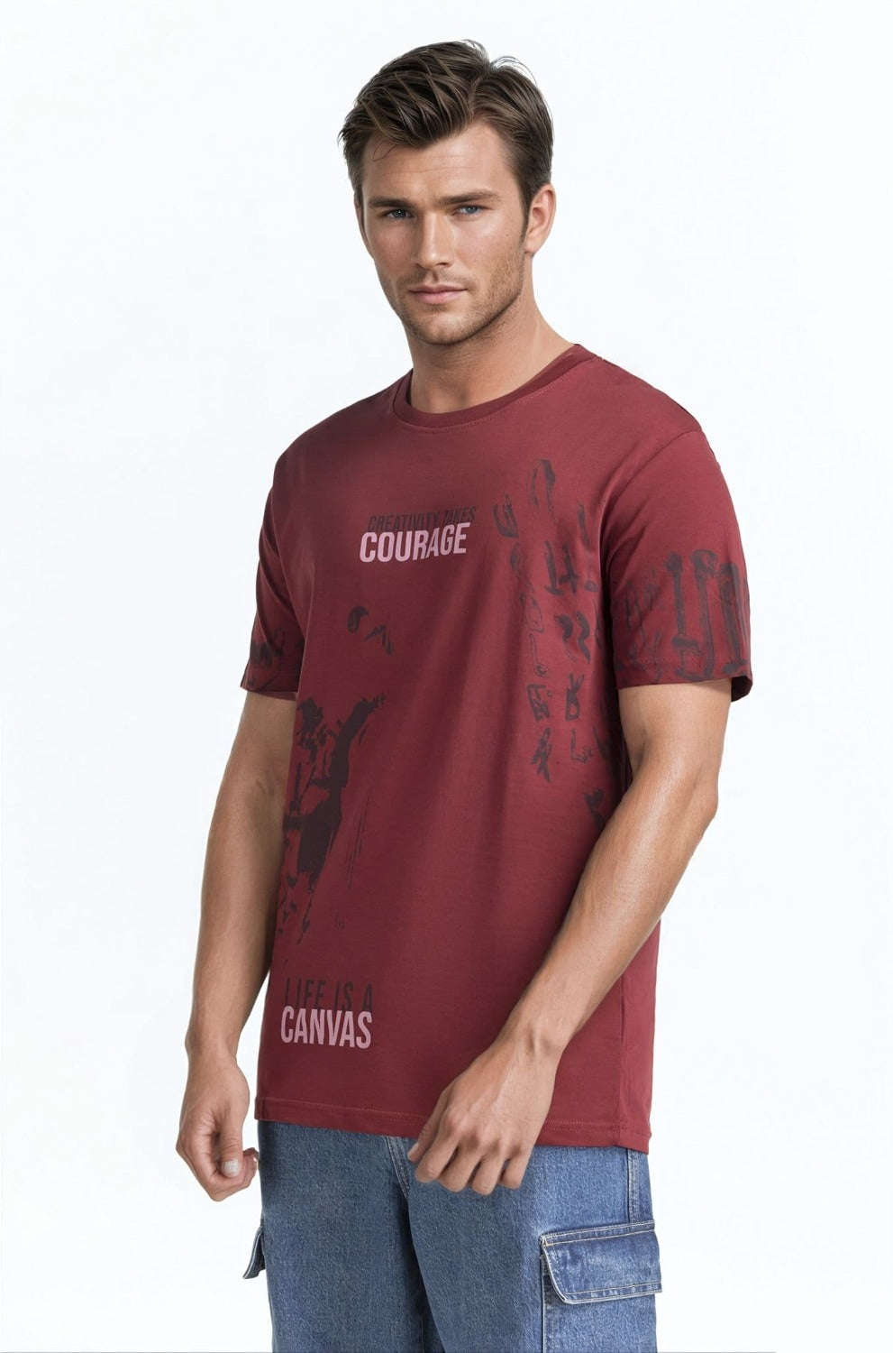 Roll-Edge Tee TS-CNSJ24-200