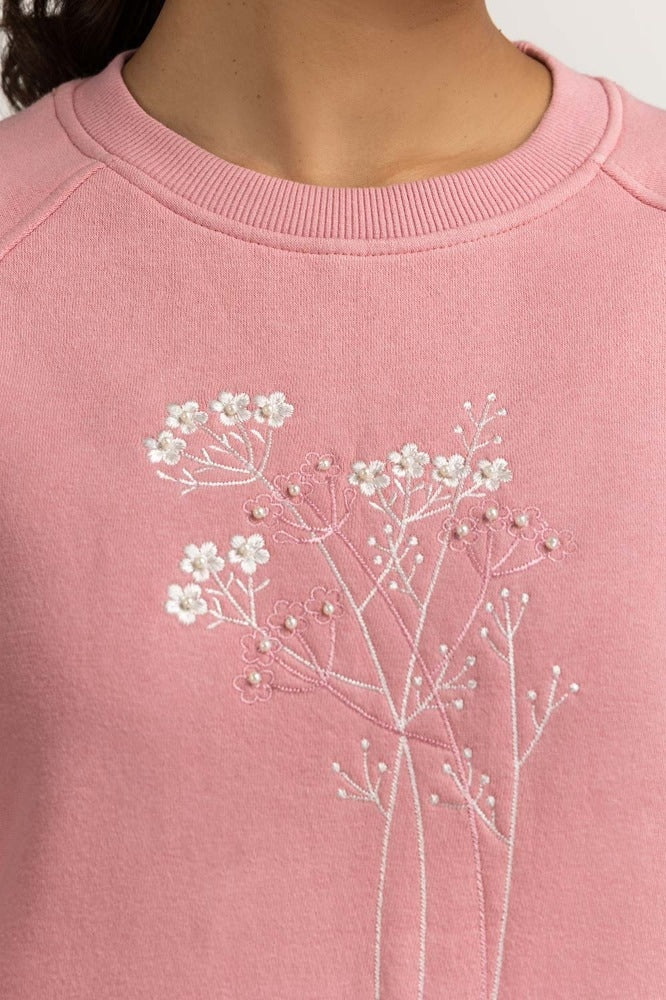 Rose Basic Sweatshirt WM-SWS-WS23-004