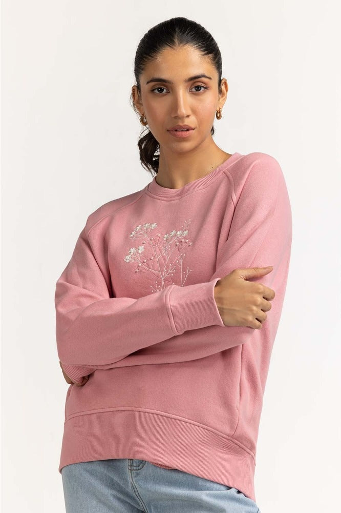Rose Basic Sweatshirt WM-SWS-WS23-004