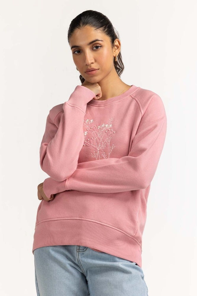 Rose Basic Sweatshirt WM-SWS-WS23-004