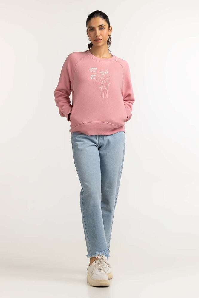 Rose Basic Sweatshirt WM-SWS-WS23-004