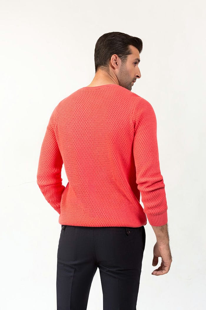 Rose Pink Fashion Sweater FS-SWT-FD-274-01