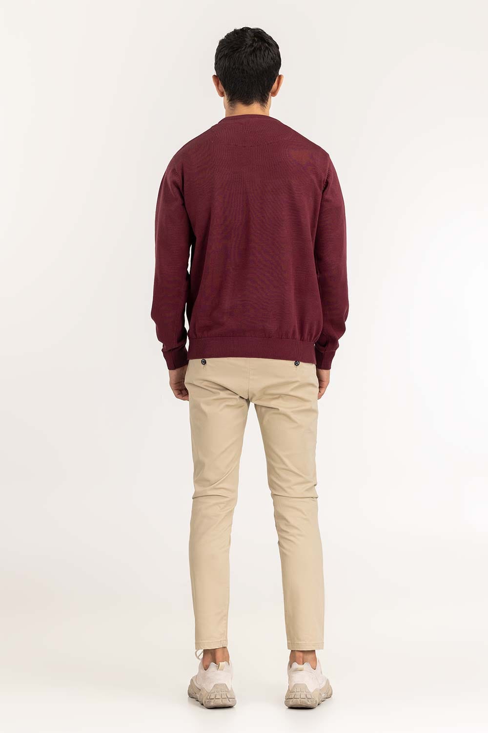 Rosewood Basic Crew Neck Sweater SWT-BFSCN-22-006