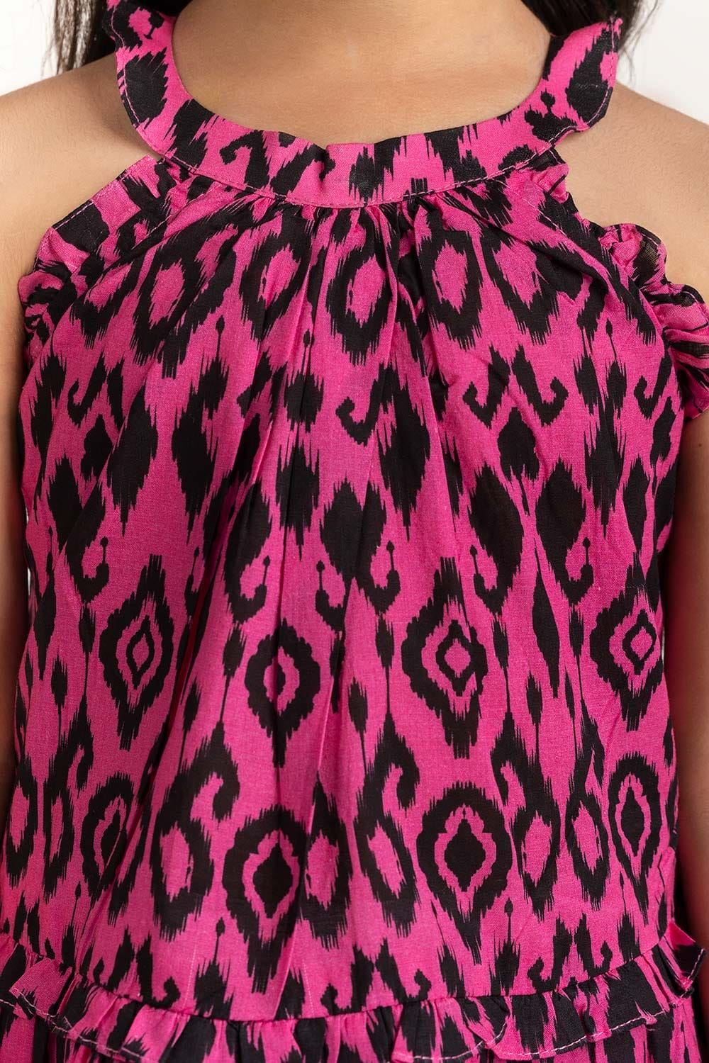 Round Neck Dress TG DRS SS24 017 Salt by Ideas Round Neck Dress TG DRS SS24 017 Salt by Ideas